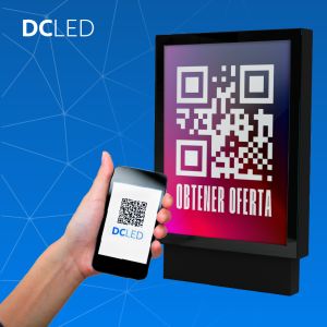 DCLED Códigos QR y pantallas LED